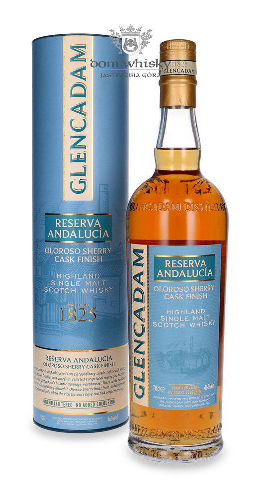 Glencadam Reserva Andalucía Oloroso Sherry Cask Finish /bez opakowania / 46%/ 0,7l