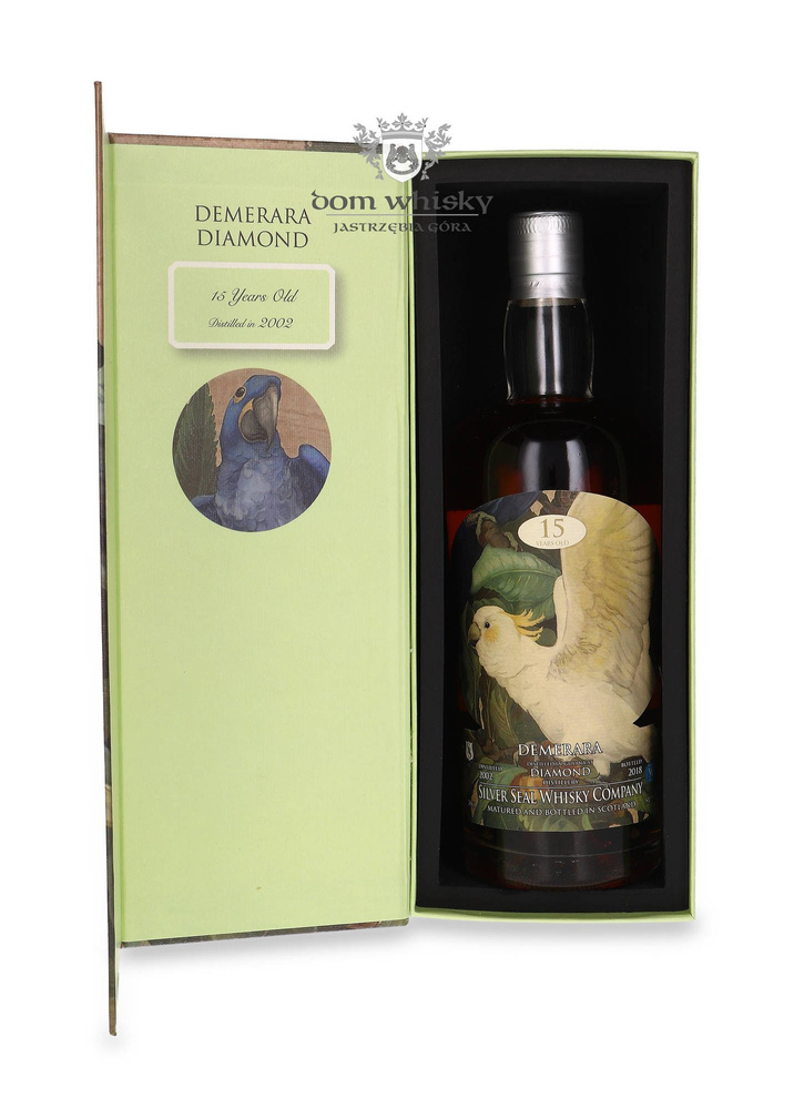 Demerara Diamond 15-letni (D.2002, B.2018) Rum Silver Seal / 51,9%/ 0,7l