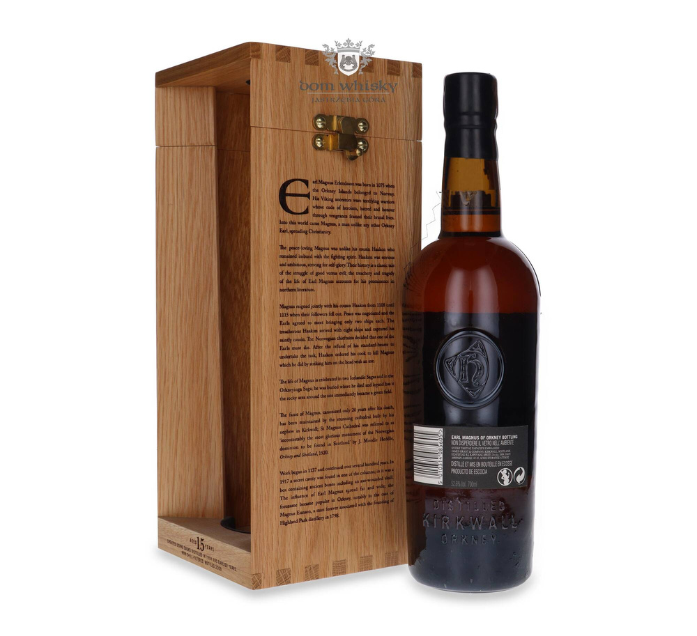 Highland Park 15-year-old Earl Magnus / 52.6% / 0.7l