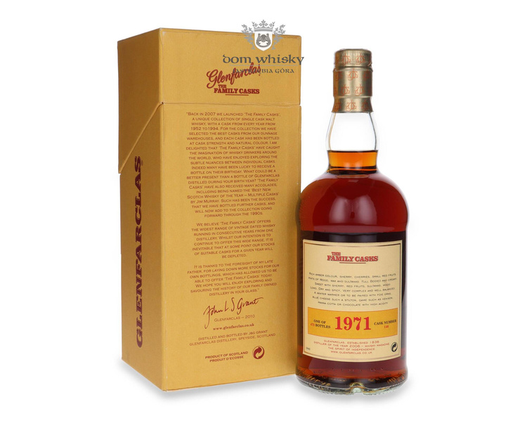 Glenfarclas The Family Casks 1971 (Bottled 2011) / 52% / 0,7l