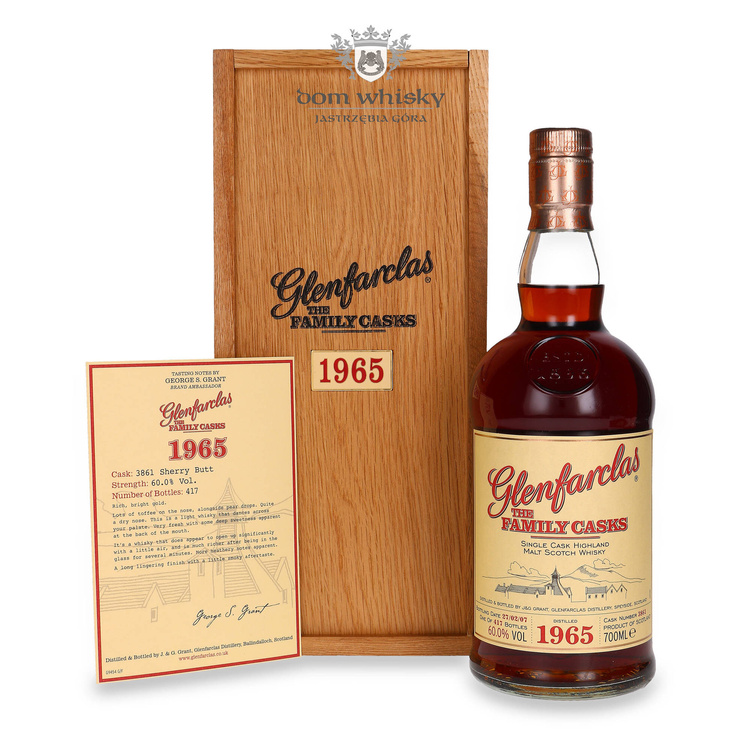 Glenfarclas The Family Casks 1965, Bottled 2007 / 60% / 0,7l