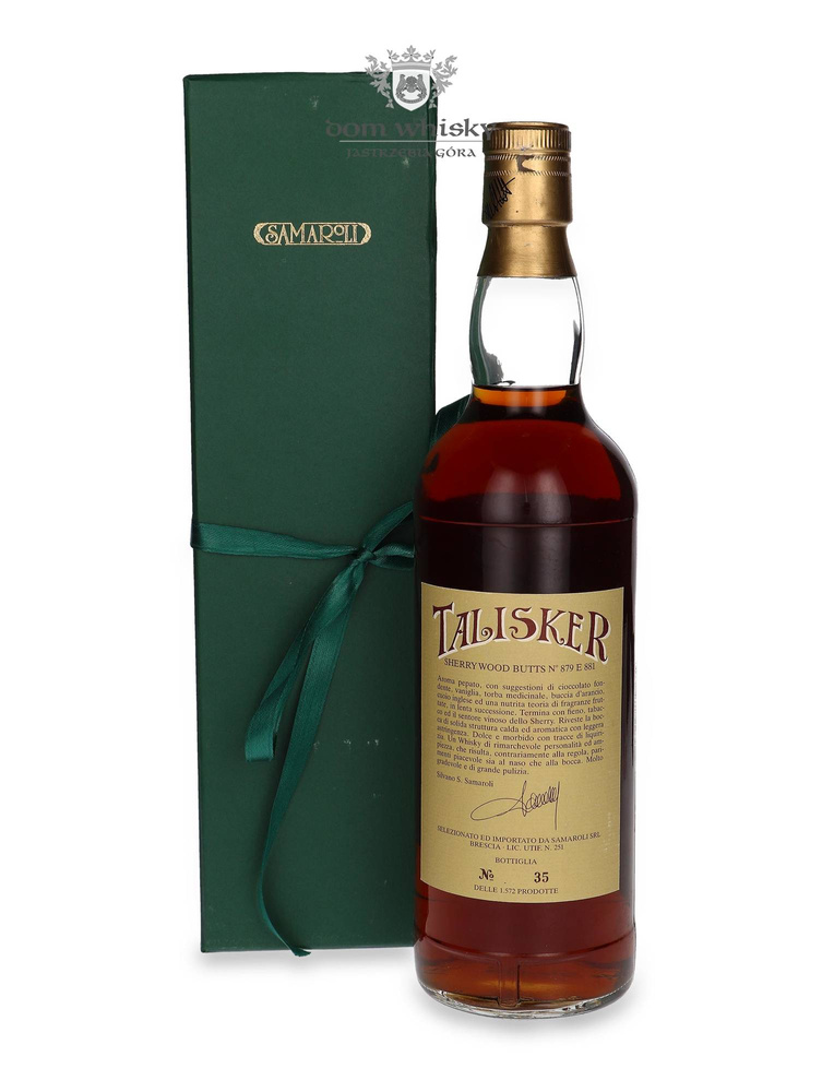 Talisker 1978 Vintage Sherry Wood (Bottled 1992) Samaroli / 46%/ 0.7l