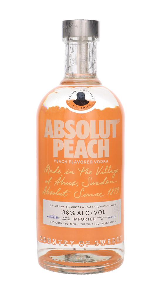 Wódka Absolut Peach / 38% / 0,7l