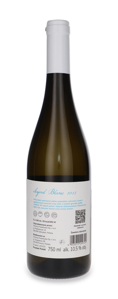 Winnica Fredrówka Seyval Blanc 2025 / 10,5% / 0,75l