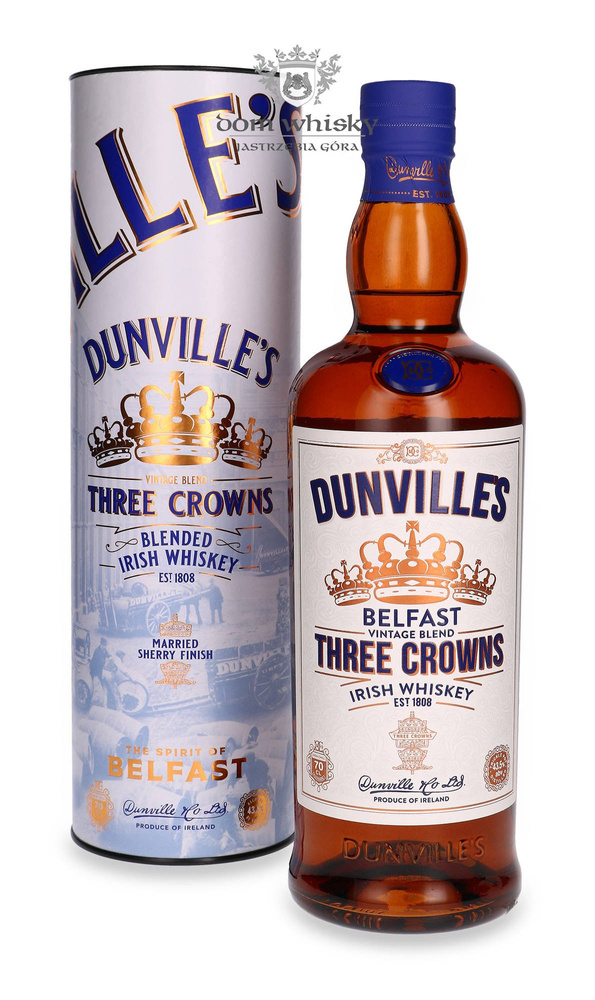 Dunville's Three Crowns Sherry Finish Irish Whiskey / 43.5% / 0.7l