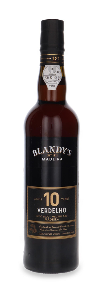  Blandy's 10-letni Verdelho Madeira /19%/ 0,5l		