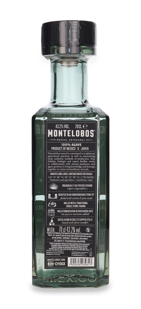 Mezcal Montelobos Espadin Joven Oaxaca / 43,2% / 0,7l