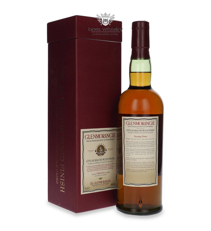 Glenmorangie 12-letni Côte De Beaune Wood Finish / 46% / 0,7l