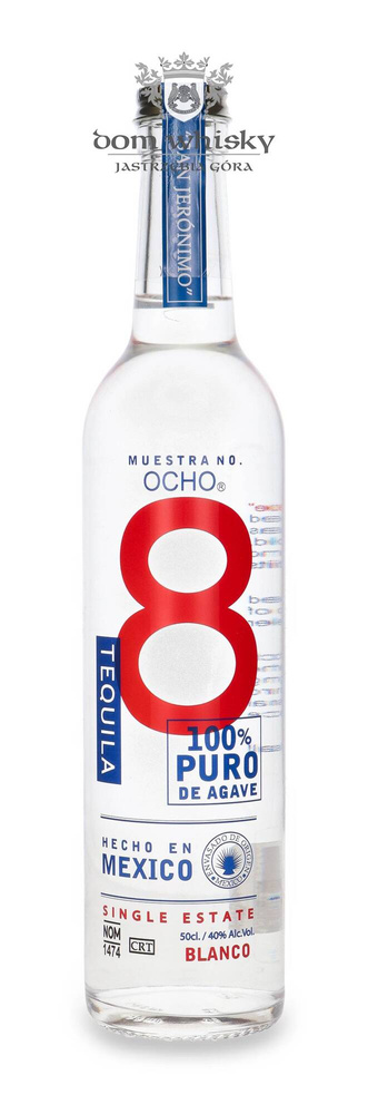 Tequila Ocho Blanco "San Jeronimo" / 40% / 0.5l