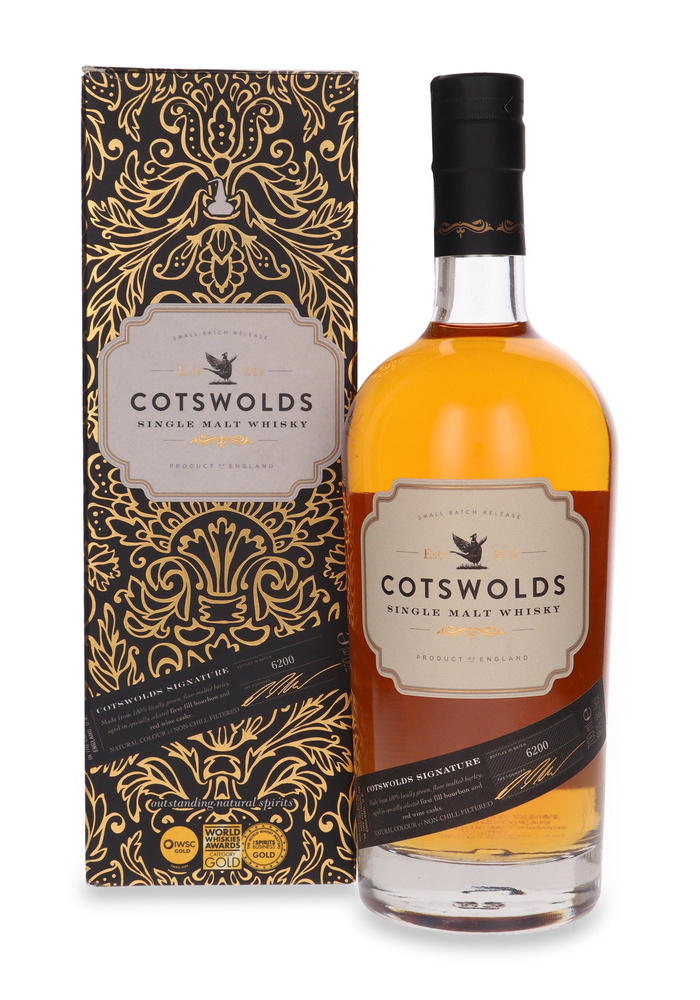Cotswolds Signature Single Malt Whisky / 46%/ 0,7l