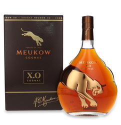 Cognac Meukow XO Gold Panter / 40% / 0.7l