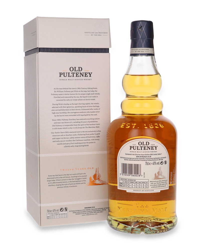 Old Pulteney 12-letni / 40% / 0,7l