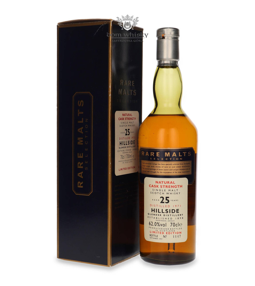 Hillside (Glenesk) 25-year-old (D.1971 B.1997) Rare Malts/ 62%/0.7l