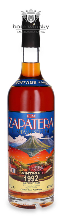 Rum Zapatera Vintage 1992 Reserva Especial / 40% / 0,7l