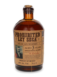 Prohibited Ley Seca 3-letni Mexican Whisky / 40%/ 0,7l