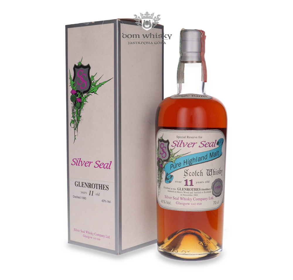 Glenrothes 11-year-old (D.1990 B.2001) Silver Seal / 43% / 0.7l