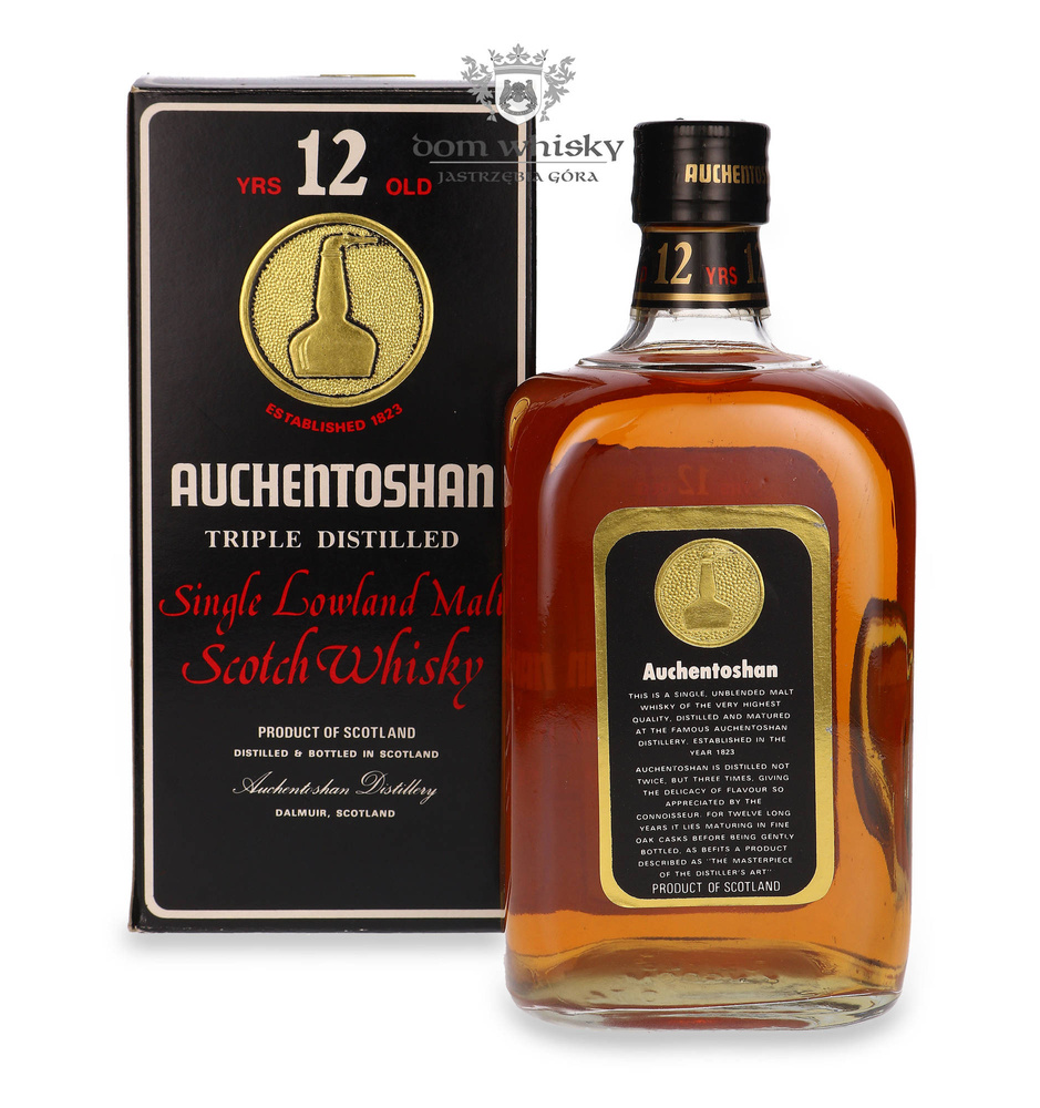 Auchentoshan 12-letni (Bottled 1980s) / 43% / 0,75l