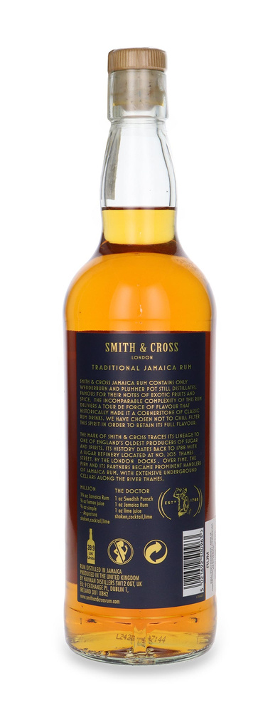 Smith & Cross Traditional Jamaica Rum / 57% / 0.7l