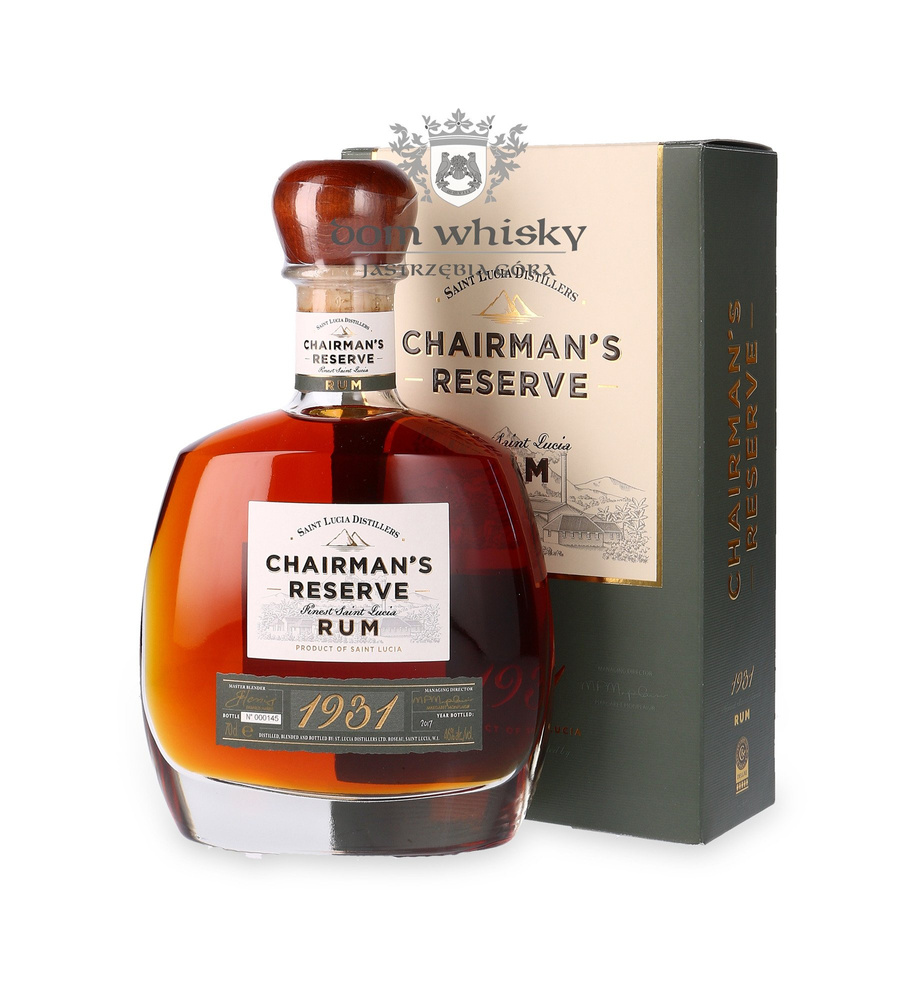 Chairman's Reserve 1931 Finest Santa Lucia Rum / 40% / 0.7l