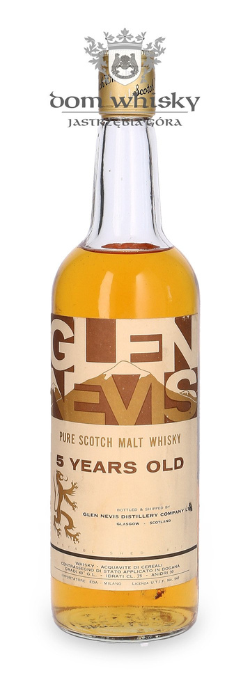 Glen Nevis 5-year-old Pure Malt / 40%/ 0.75l