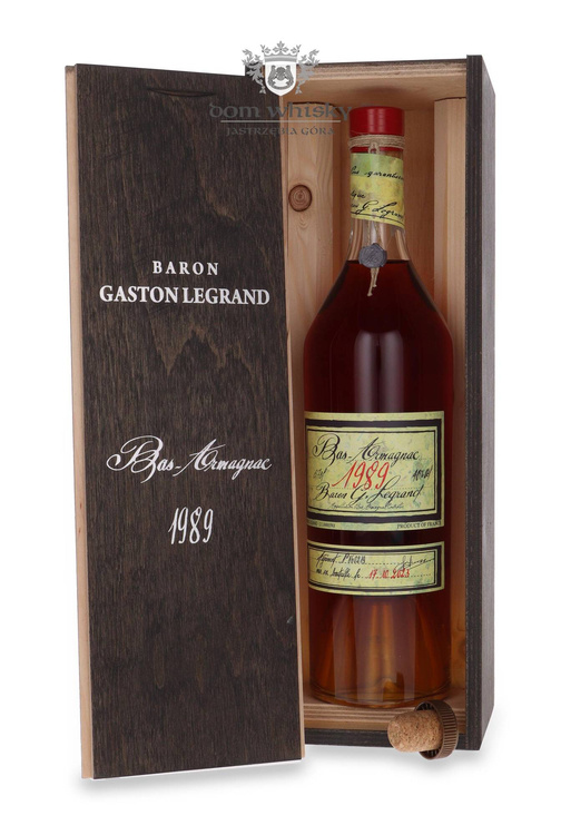 Armagnac Baron Gaston Legrand 1989 ( Bottled 2023) / 40% / 0,7l