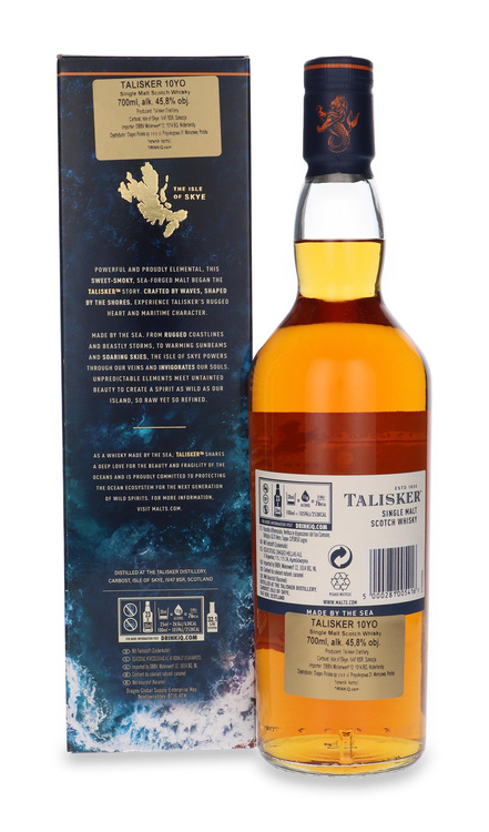 Talisker 10-letni (Skye) / 45,8% / 0,7l