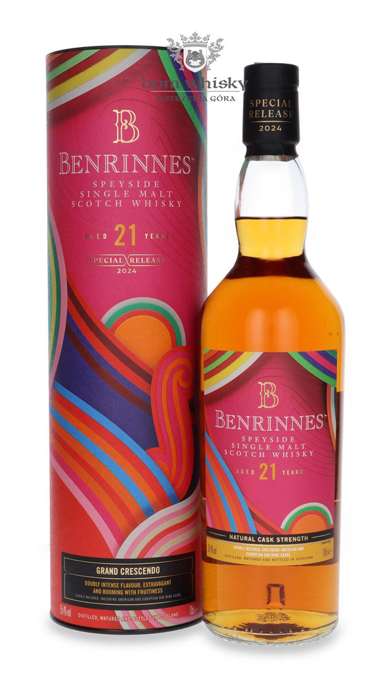 Benrinnes 21-letni, Grand Crescendo, Special Release 2024 / 55,4% / 0,7l