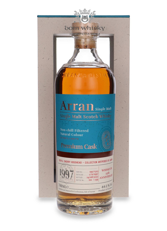 Arran 1997 (Bottled 2022) Premium Cask, Whisky.fr 25th Anniversary /50,1% / 0,7l	