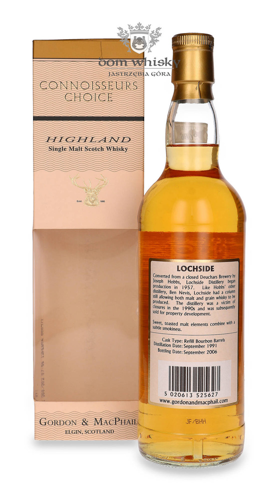Lochside 1991 (Bottled 2006) Connoisseurs Choice / 43%/ 0.7l