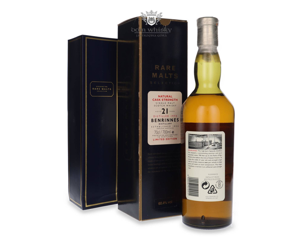 Benrinnes 21-letni (D.1974) Rare Malts / 60,4% / 0,7l