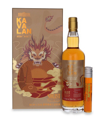 Kavalan Solist Dragon Rum Cask + miniaturka / 50% / 0,7l