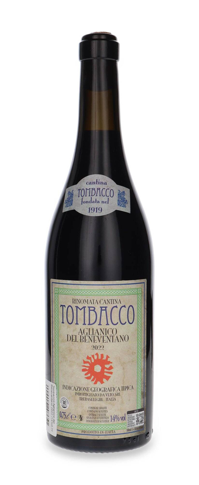 Tombacco Aglianico del Beneventano 2022 / 14% / 0,75l