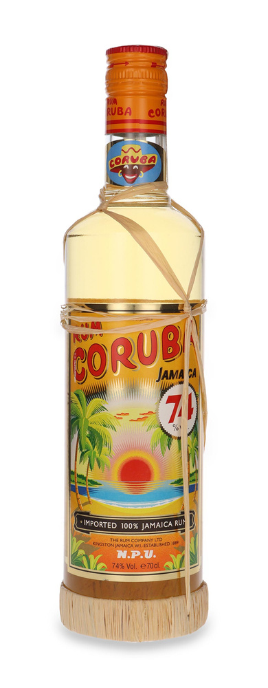 Coruba Overproof Jamaica rum / 74% / 0.7l