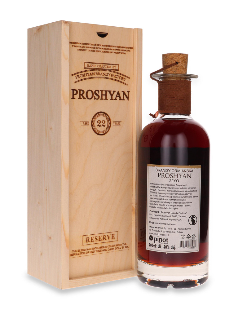 Proshyan Reserve 22-letni Brandy Armenia / 40% / 0,7l