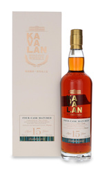 Kavalan 15-letni Bottled in 2025 Four Cask Matured / 43%/ 0,7l