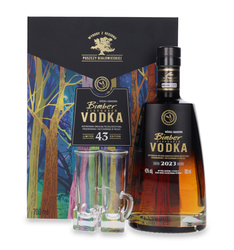 Vodka Bimber Flavored Limited 43 Edition + 2 glasses / 43% / 0.7l