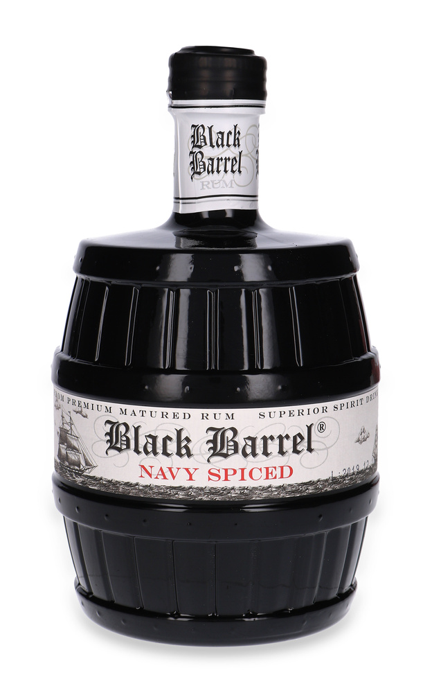 AH Riise Black Barrel Navy Spiced Rum / 40% / 0.7l