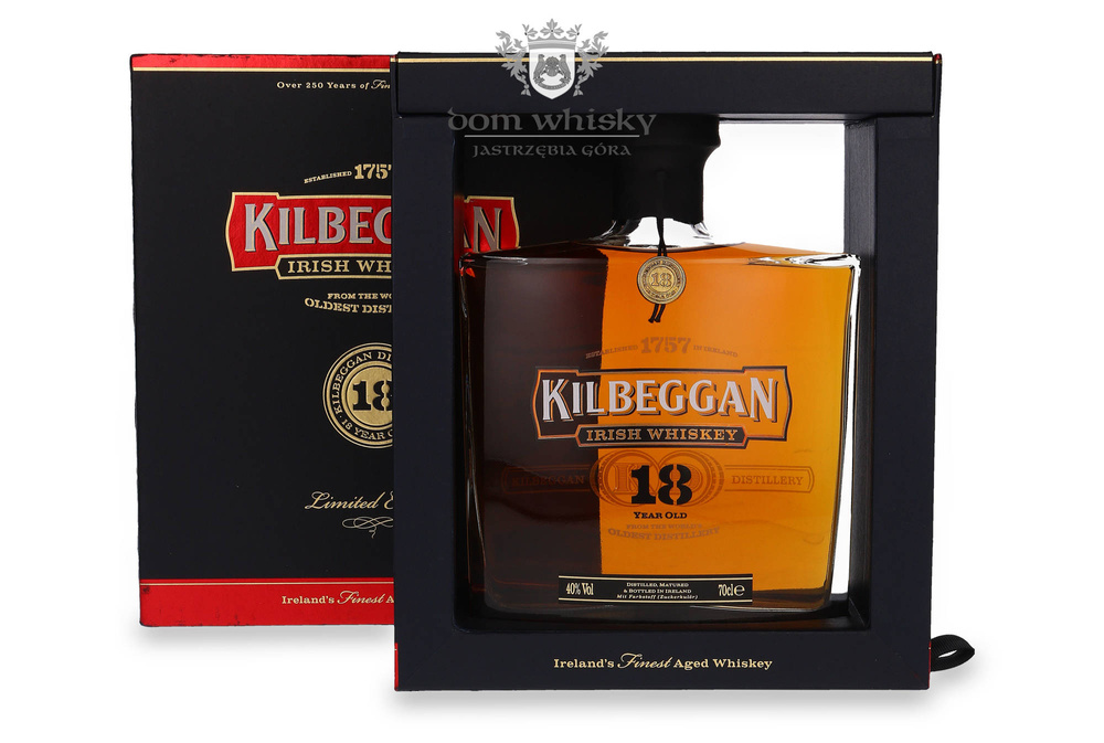 Kilbeggan 18-year-old LIMITED EDITION Batch 0002 / 40% / 0.7l