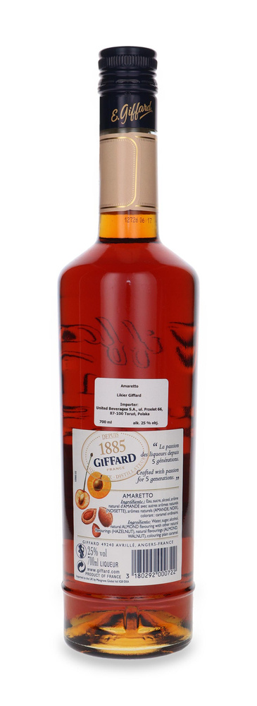 Giffard Amaretto bar liqueur / 25%/ 0.7l