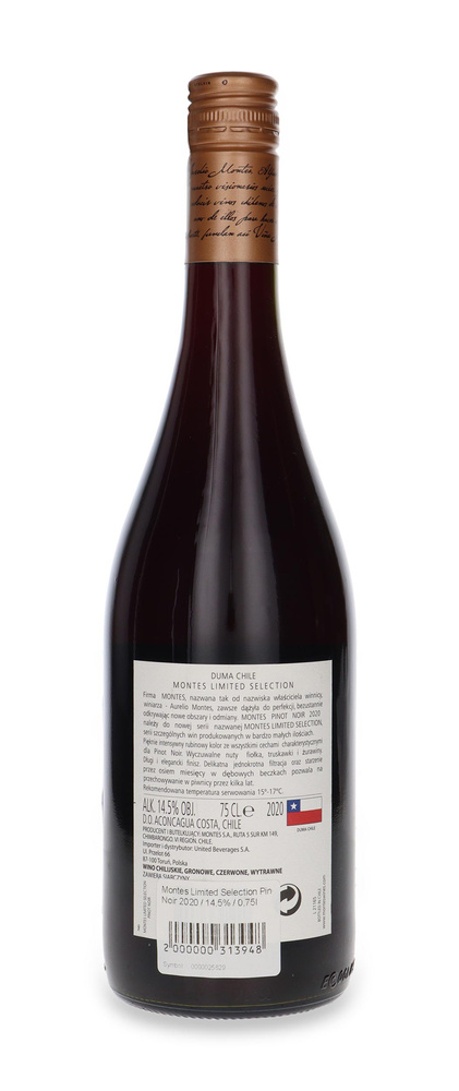 Montes Limited Selection Pinot Noir 2020 / 14,5% / 0,75l