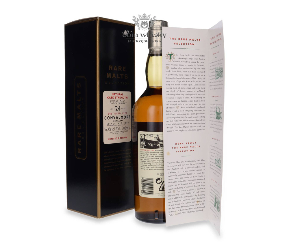 Convalmore 24-letni (D.1978, B.2003) Rare Malts / 59,4% / 0,7l