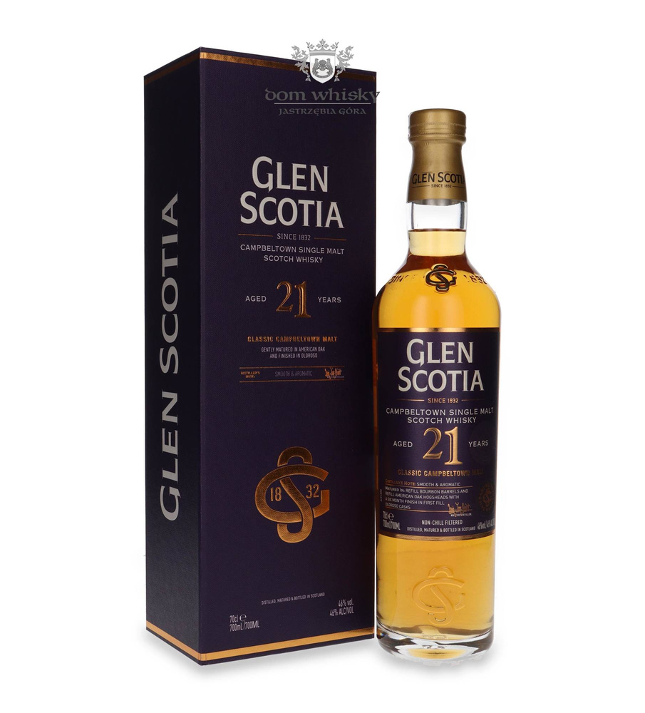Glen Scotia 21 Year Old (2023 Release) /46%/ 0.7l