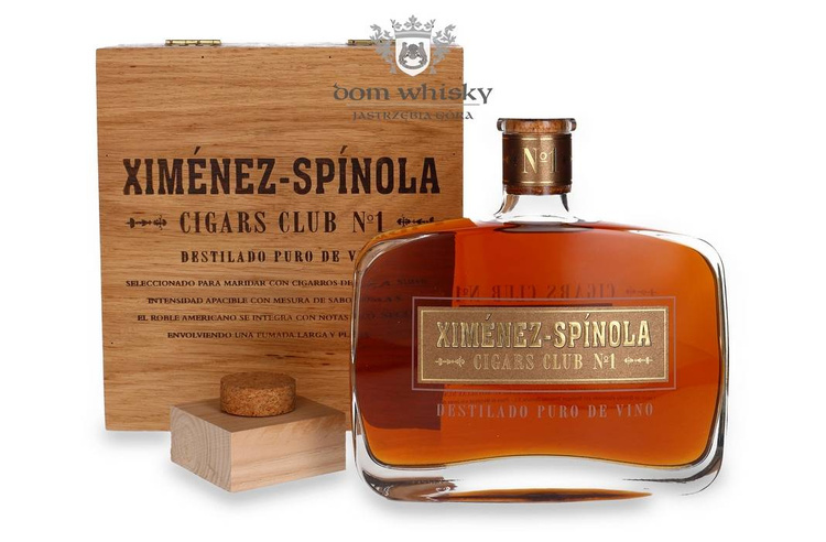 Ximenez-Spinola Cigars Club No.1 Brandy / 43,25% / 0,7l