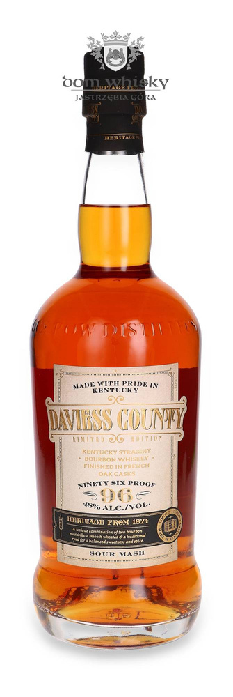 Daviess County Kentucky Straight Bourbon Finished in French Oak Casks / 48% / 0.75l
