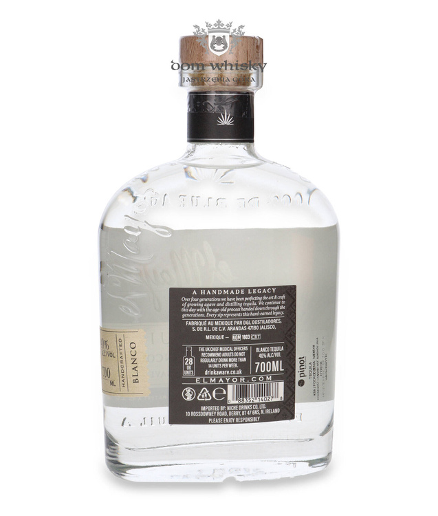 El Mayor Blanco 100% de Agave Azul / 40% / 0,7l