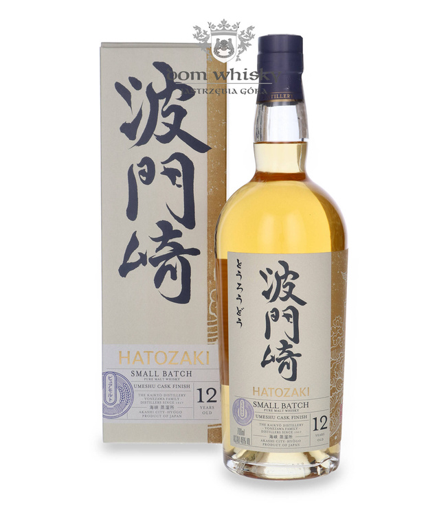 Hatozaki 12-letni Small Batch Pure Malt, Umeshu Cask Finish / 46%/ 0,7l	