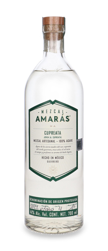 Mezcal Amores Cupreata Joven 100% Agave / 41% / 0,7l