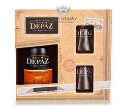 Depaz Tres Vieux Rhum Agricole VSOP + 2 szklanki / 45% / 0,7l