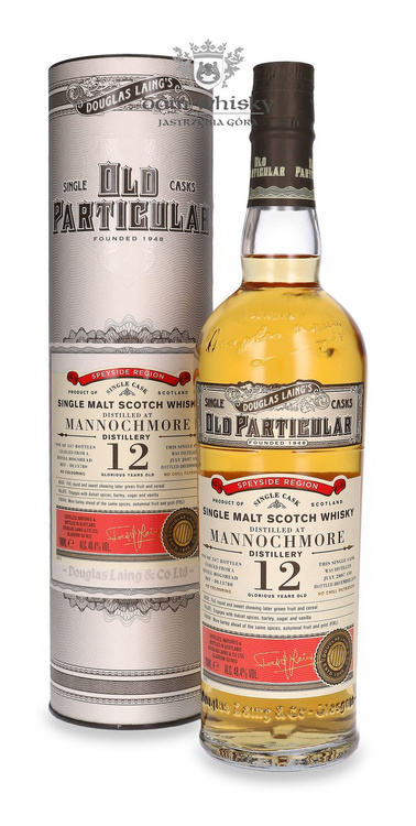 Mannochmore 12-letni (D.2007, B.2019) Douglas Laing’s Old Particular / 48,4%/ 0,7l	