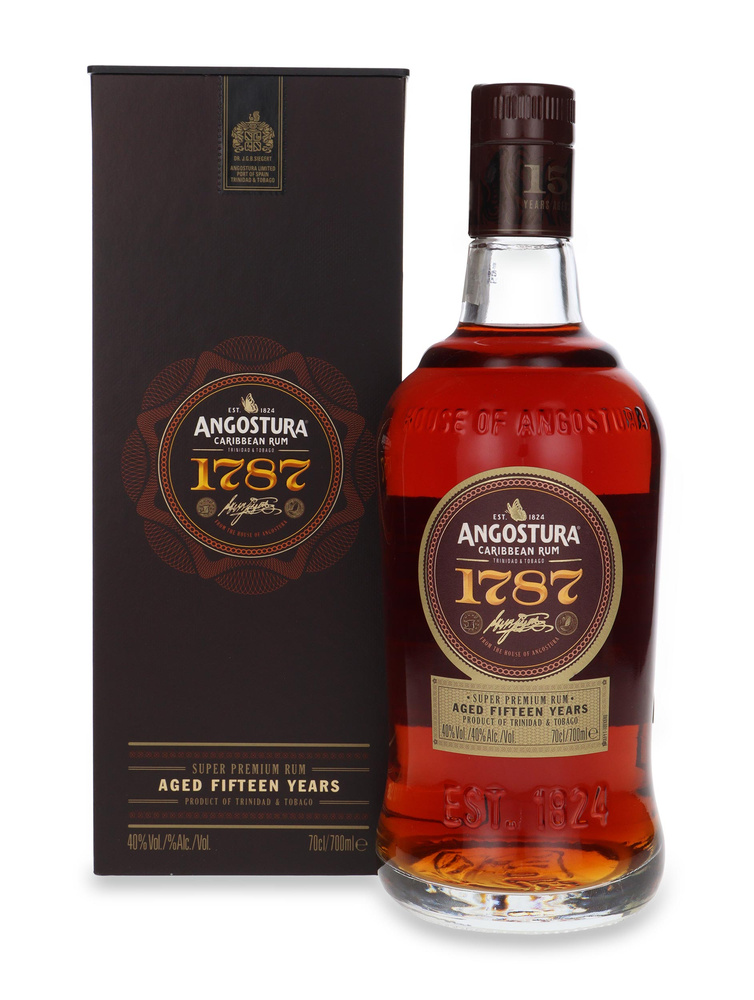 Angostura 1787 Premium Rum, 15 years old / 40% / 0.7l
